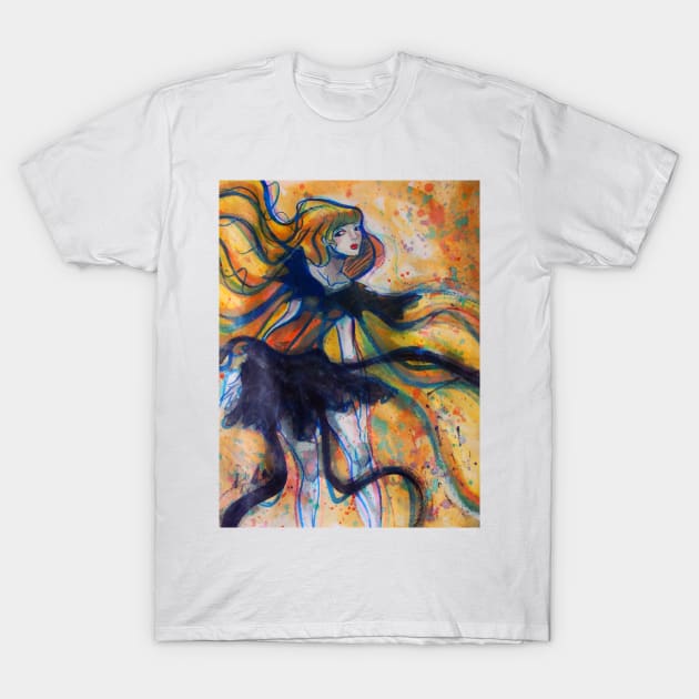 Ribbon Lady T-Shirt by saradaboru